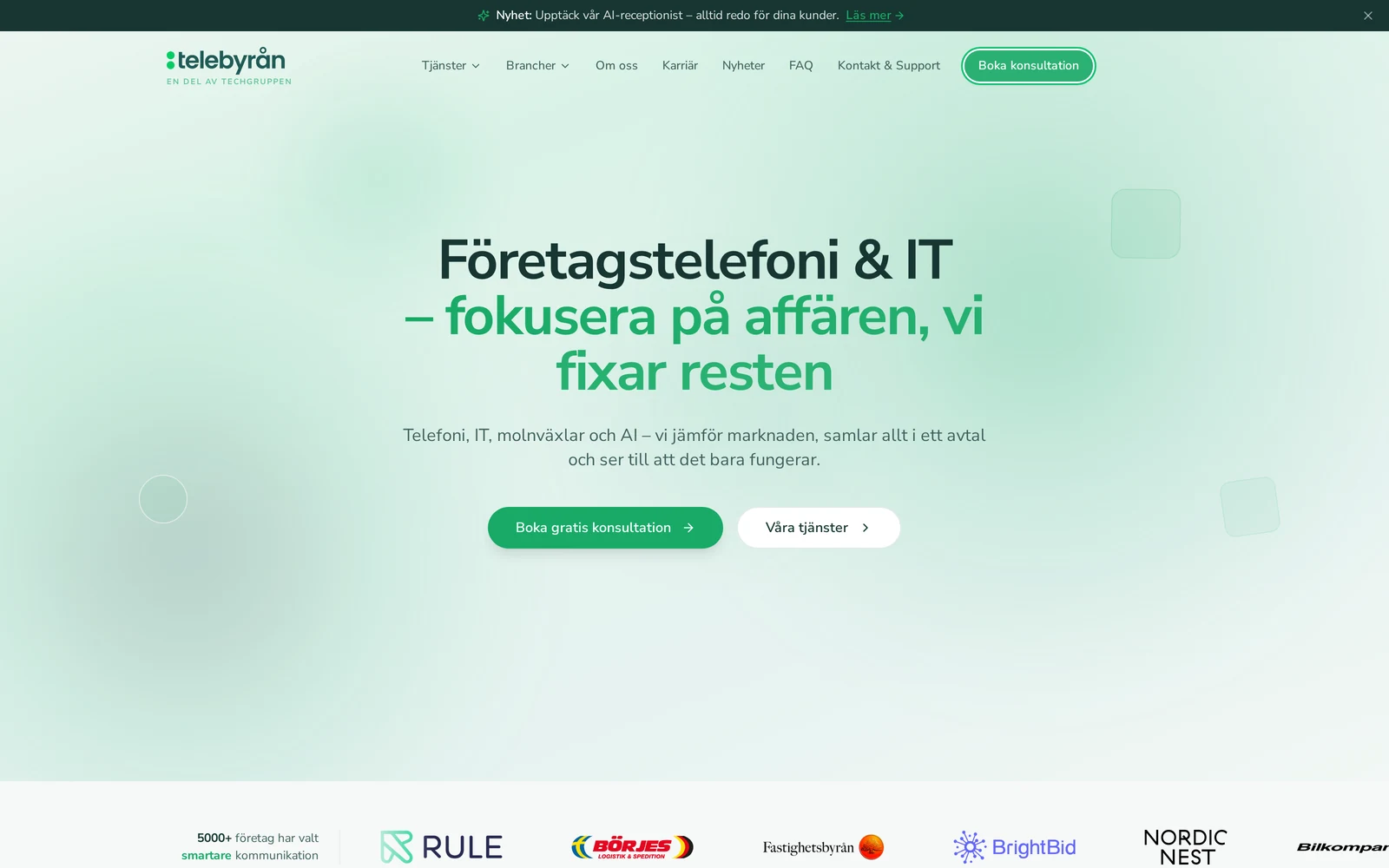 Case: Telebyrån
