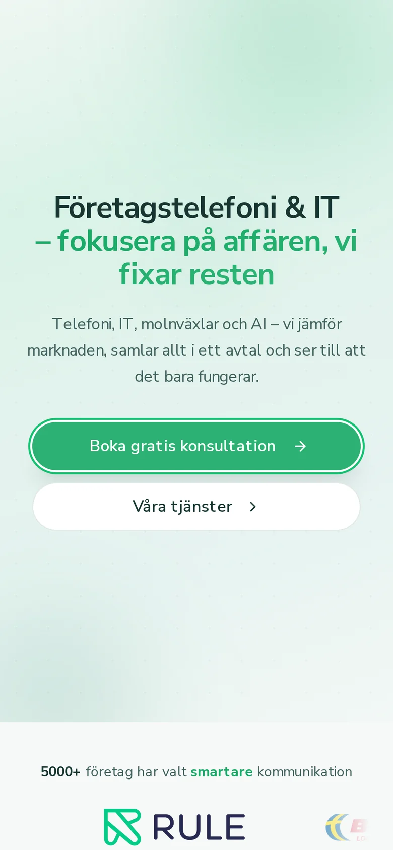 Telebyrån i mobilvy